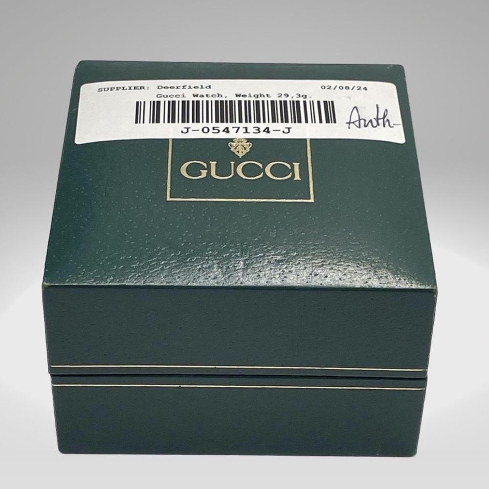 Vintage Authentic Gucci Gold plated six Colors Watch Change Bezel - Picture 6 of 14